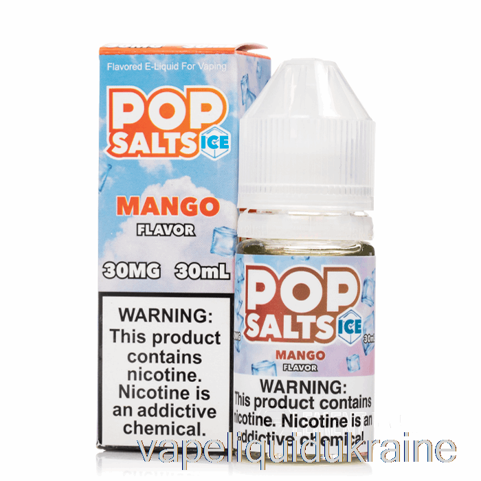 Vape Ukraine ICE Mango - Pop Salts - 30mL 50mg